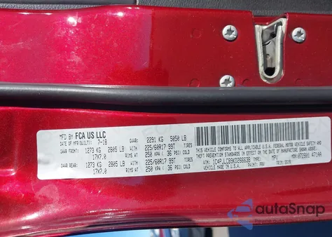 2019 Jeep Cherokee Latitude Fwd z USA, uszkodzony, nr VIN 1C4PJLCB9KD266638